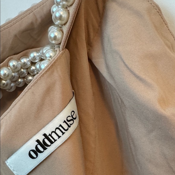 Odd Muse The Ultimate Muse Pearl Trim Mini Dress Size: XL - Picture 13 of 14